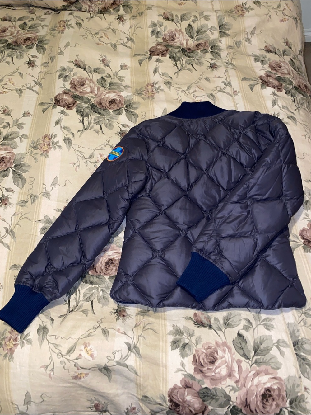 Imogene + Willie x Crescent Down Works Quilted Bomber, Size XS - Picture 8 of 13